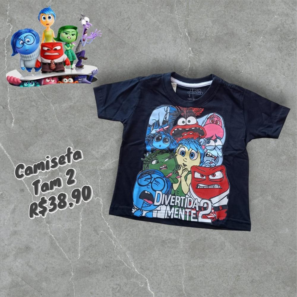 CAMISETA PRETA  TAM 2