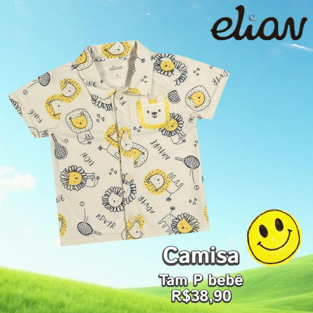 CAMISA CLARA BEBE  TAM P