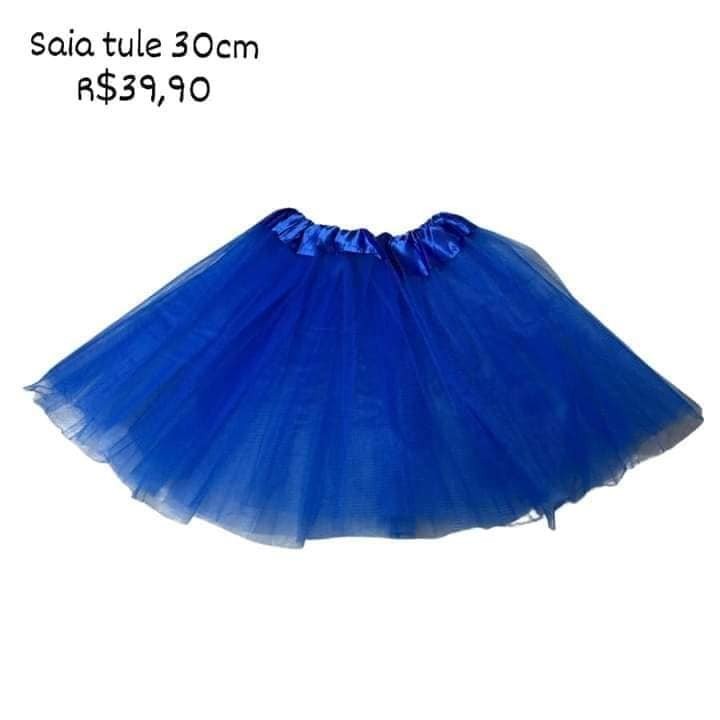 SAIA TULE 30CM CORES DIVERSAS