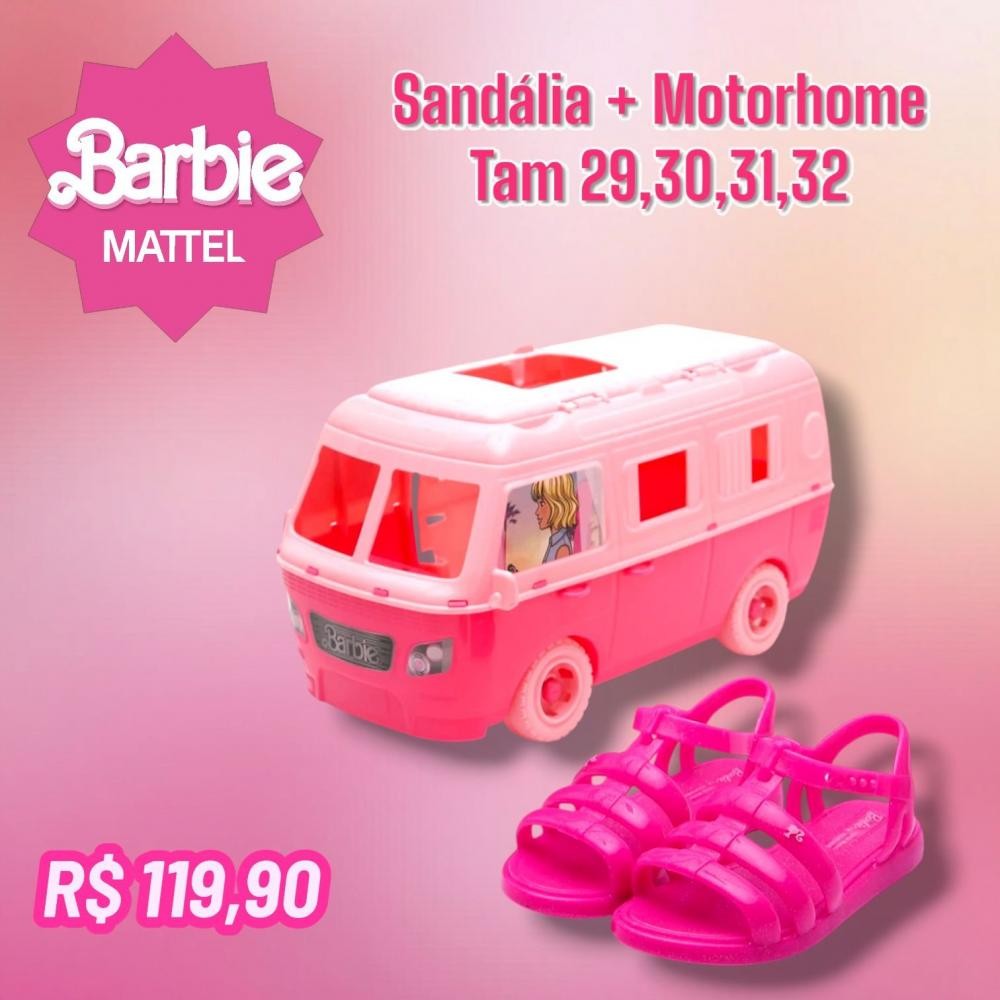 SANDALIA + MOTORHOME BARBIE  TAM 32
