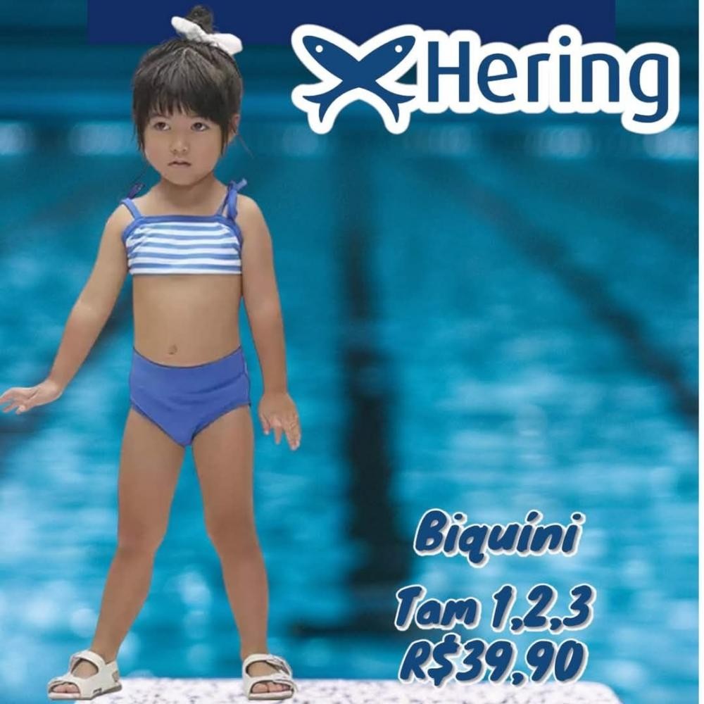 BIQUINI LISTRAS AZUL TAM 2