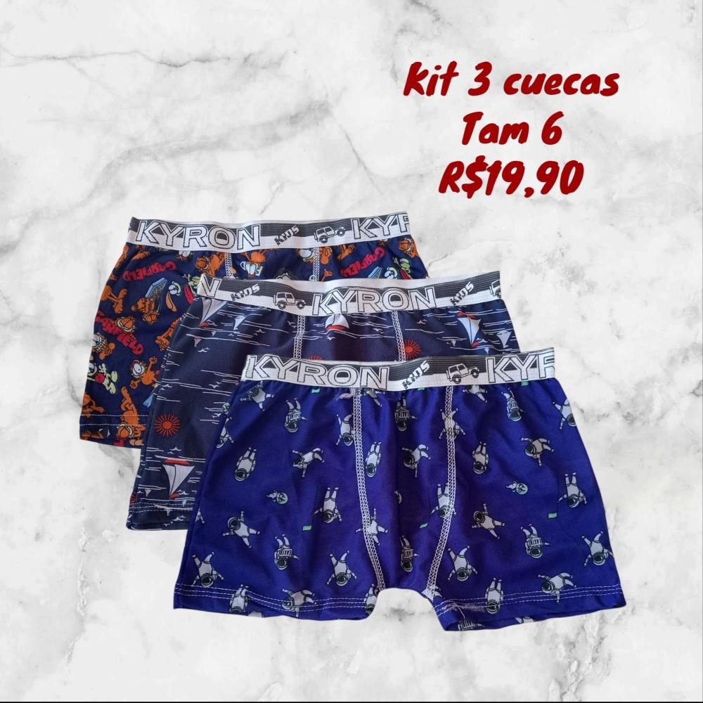 CUECAS C/ 3 UN  TAM 6