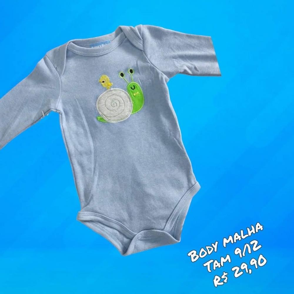 BODY /12 M AZUL TAM 9