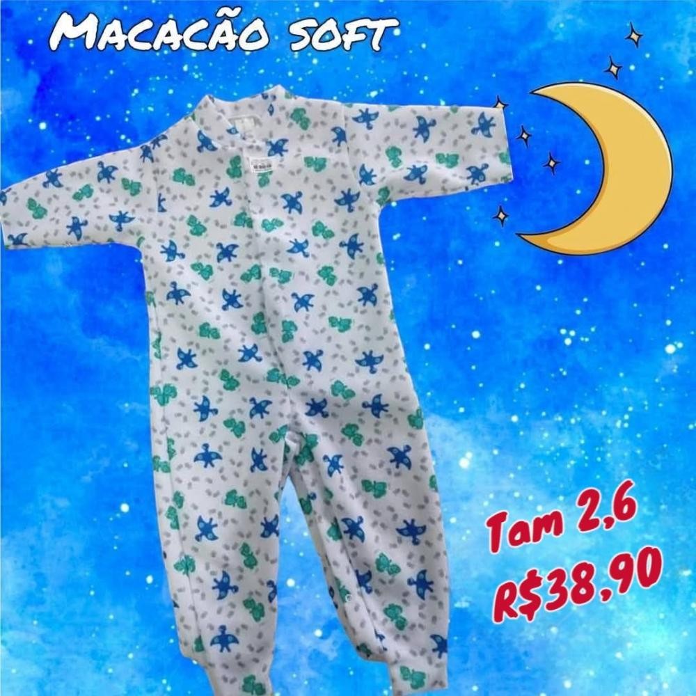 MACACAO SOFT BRANCO TAM 6