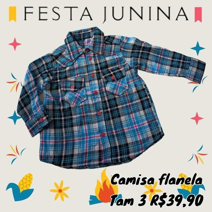 CAMISA XADREZ FEMININA  TAM 3