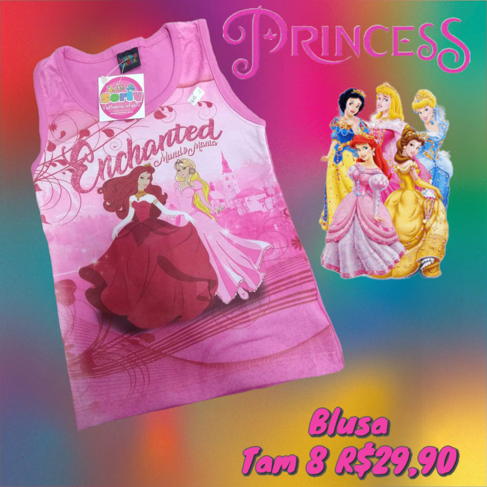 REGATA PRINCESAS ROSA TAM 8