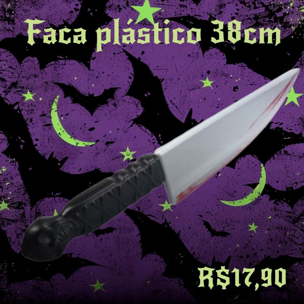 FACA PLASTICO 38CM
