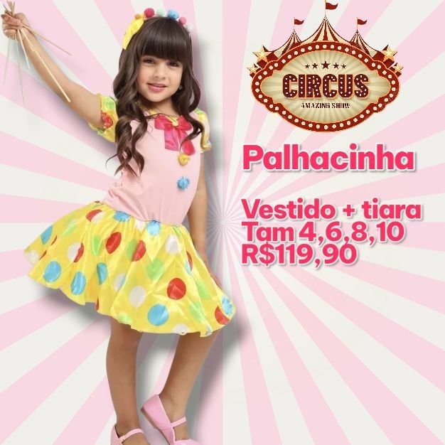 FANTASIA PALHACINHA TAM 6