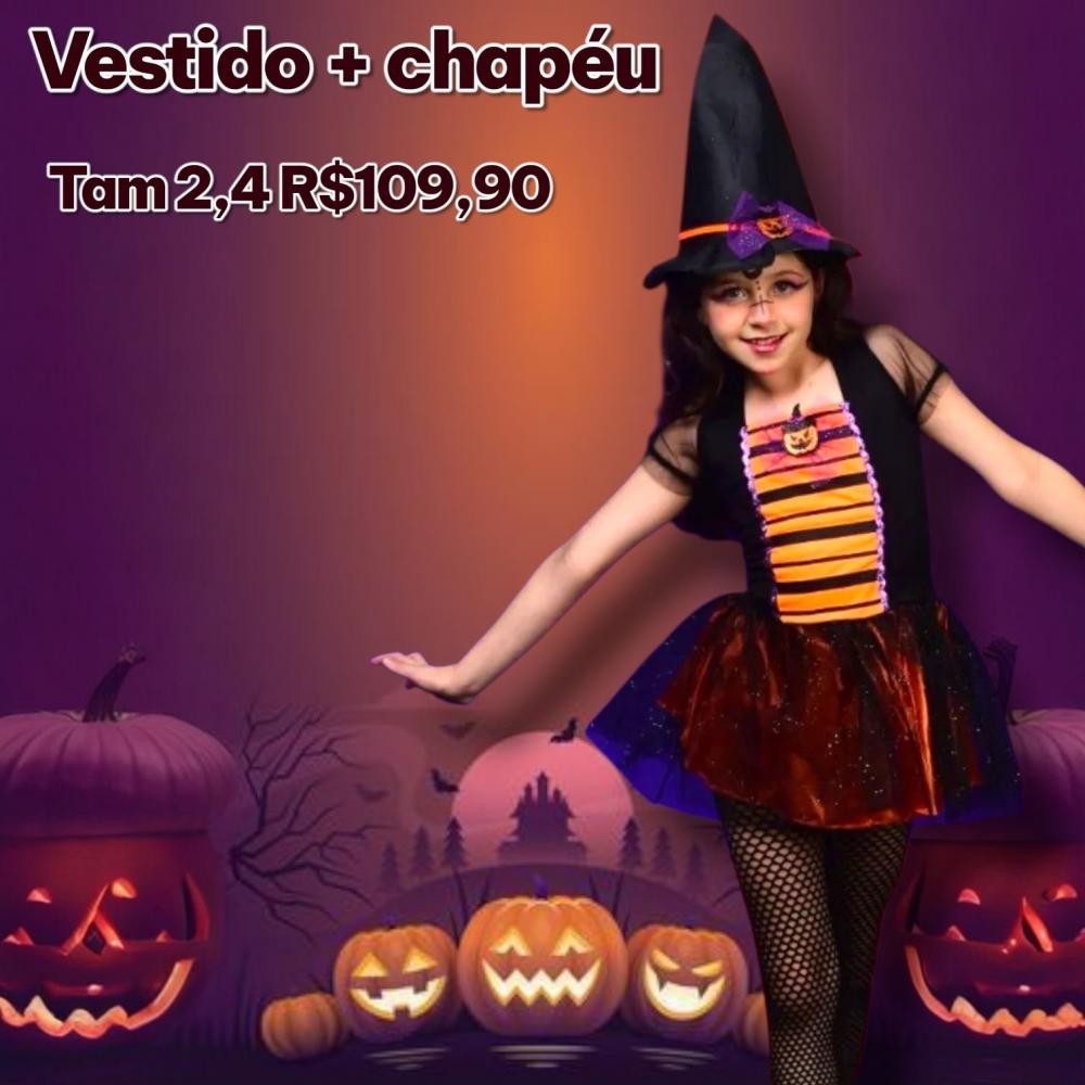 FANTASIA BRUXINHA ABOBORA TAM 2
