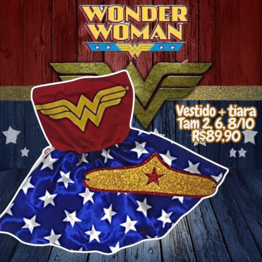 FANTASIA MULHER MARAVAILHA TAM 2