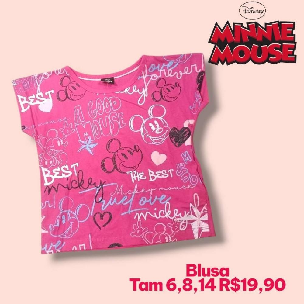 BLUSA MC MICKEY TAM 14