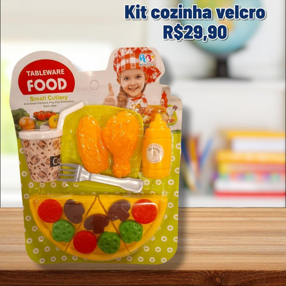 KIT COMIDAS VELCRO