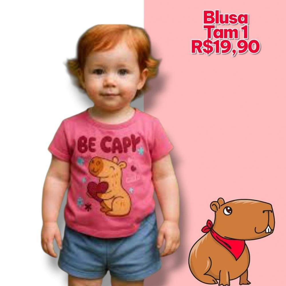 BLUSA CAPIVARA TAM 1