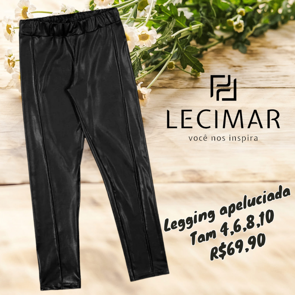 LEGGING APELUCIADA PRETA  TAM 4