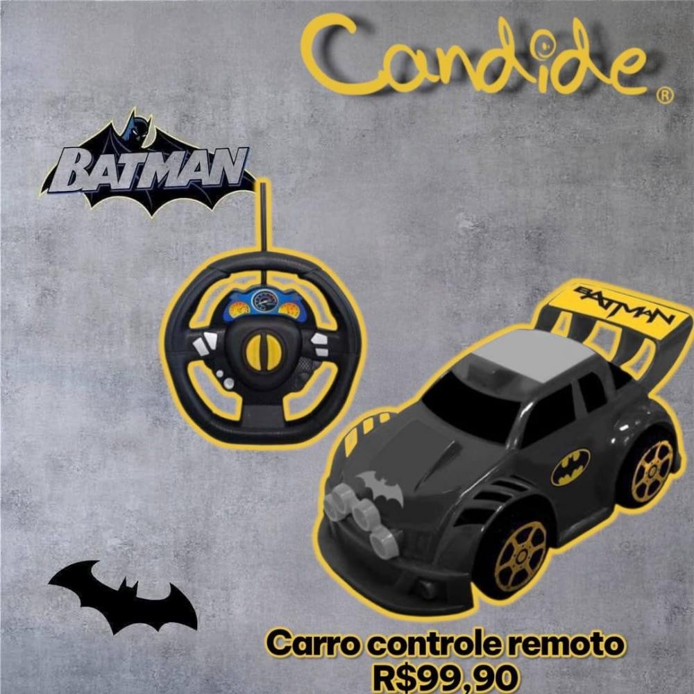 CARRO CONTROLE REMOTO BATMAN