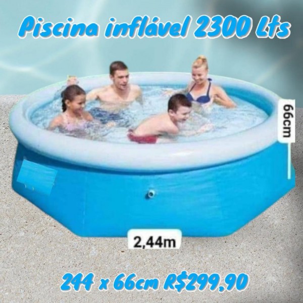PISCINA INFLAVEL 2300 LTS
