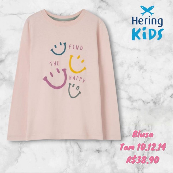 BLUSA ML ROSA TAM 14