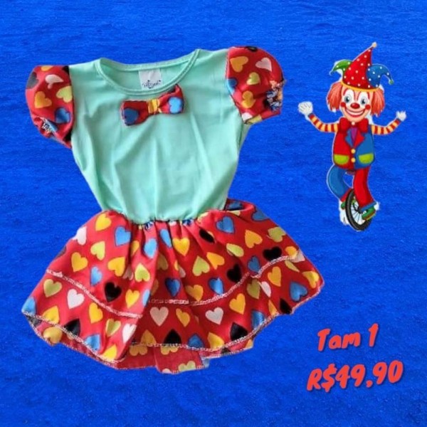 FANTASIA PALHACA  TAM 1