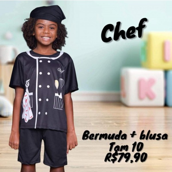 FANTASIA CHEF COZINHA  TAM 10