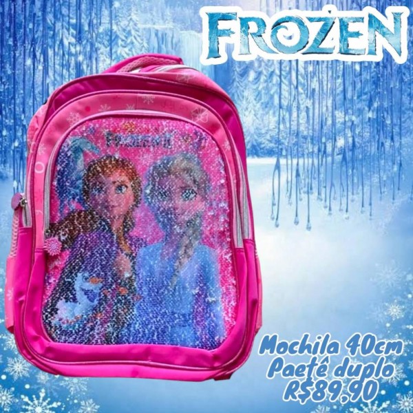 MOCHILA FROZEN PAETE 40CM
