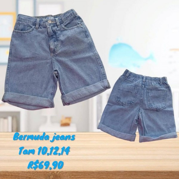 BERMUDA JEANS TAM 10