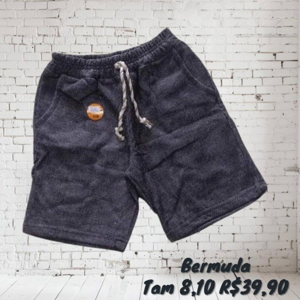 BERMUDA MOLETOM  TAM 10