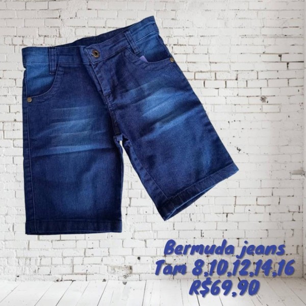 BERMUDA JEANS TAM 14