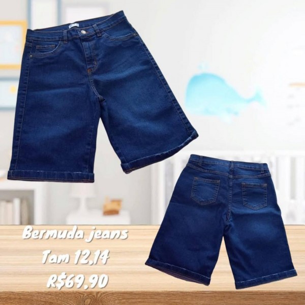 BERMUDA JEANS TAM 14