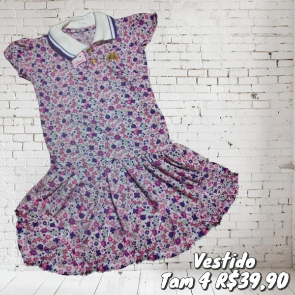 VESTIDO LILICA FLORAL TAM 4
