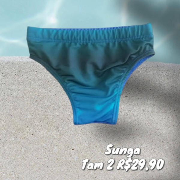 SUNGA / VERDE AZUL TAM 2