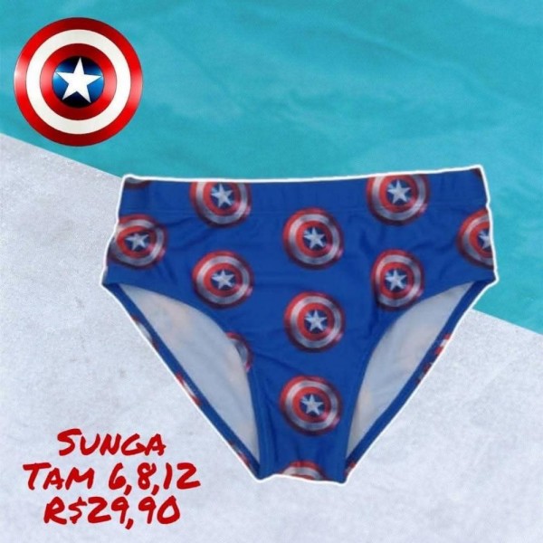 SUNGA CAPITAO AMERICA  TAM 12