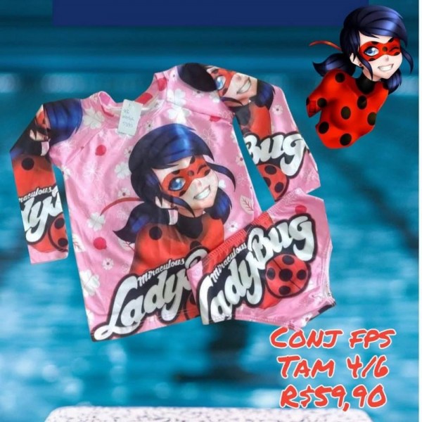 BIQUINI ML LADYBUG /6  TAM 4