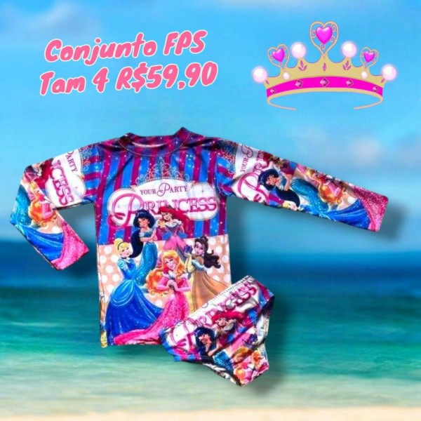 BIQUINI ML PRINCESAS  TAM 4