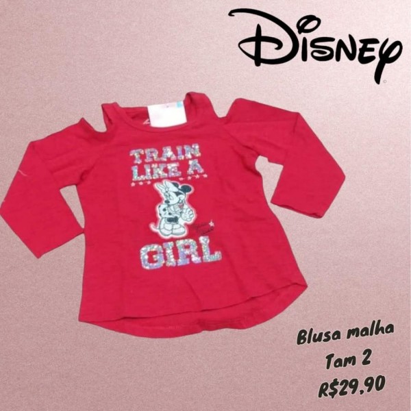 BLUSA ML VERMELHA  TAM 2