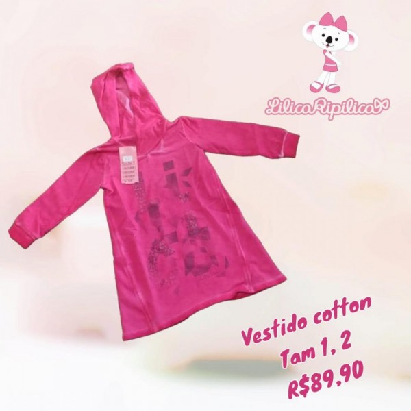 VESTIDO ML ROSA TAM 2