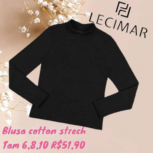 BLUSA ML COTTON  TAM 6