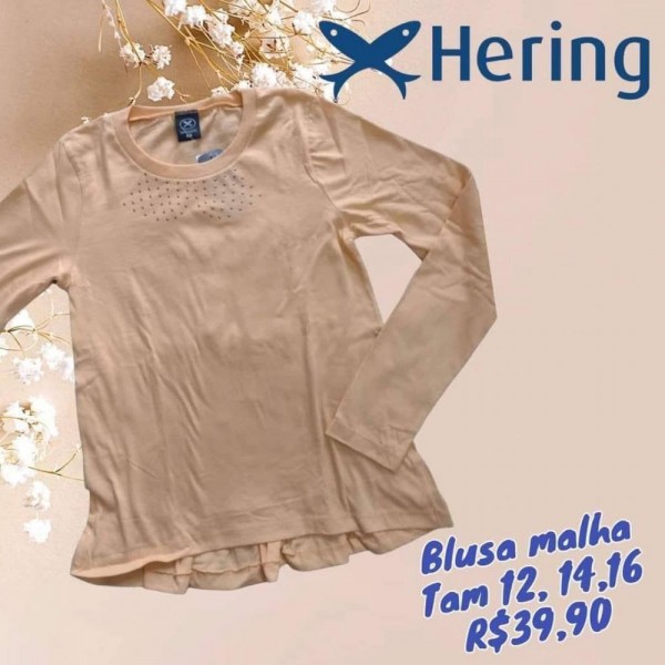BLUSA ML CREME  TAM 16