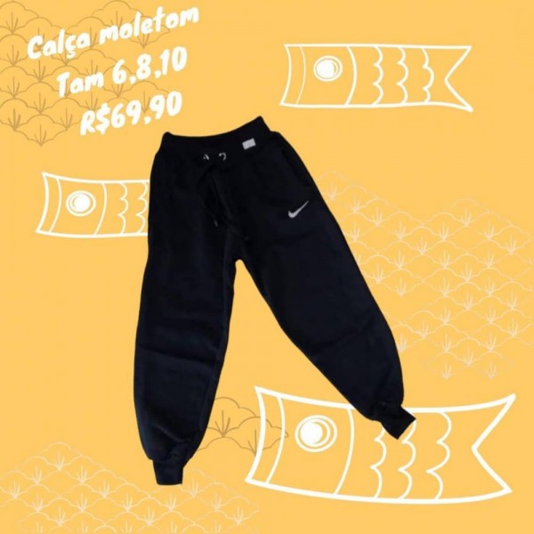 CALCA MOLETOM NIKE  TAM 6
