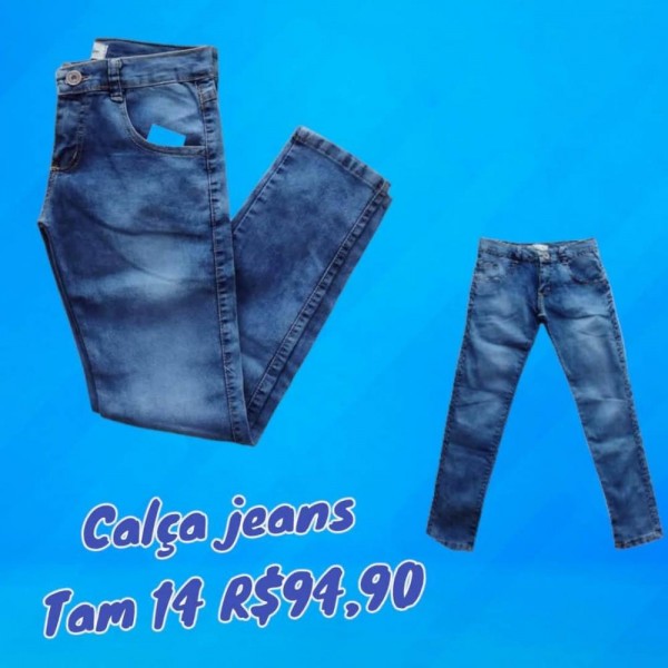 CALCA JEANS TAM 14