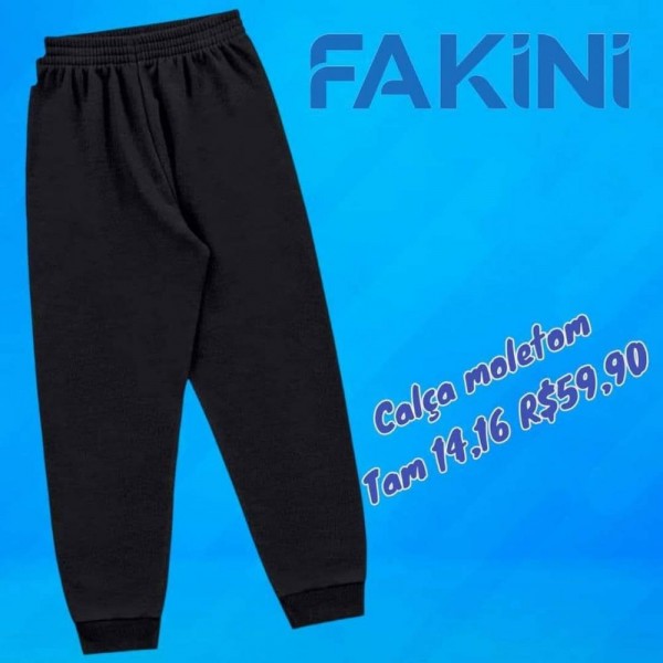 CALCA MOLETOM  TAM 16