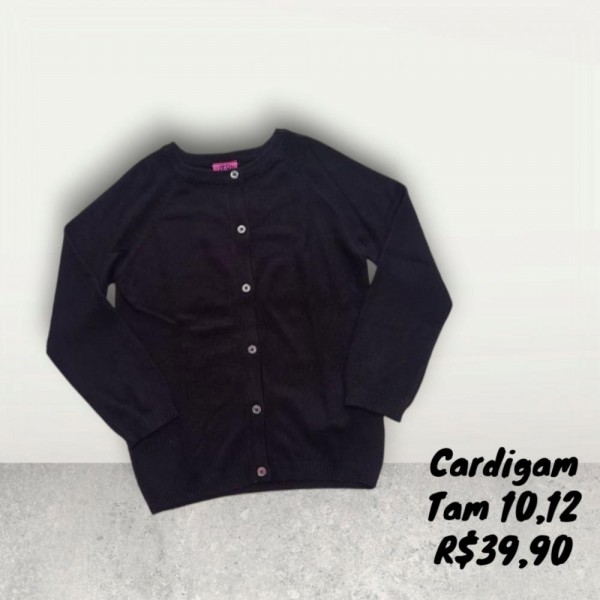 CASACO CARDIGAM  TAM 10