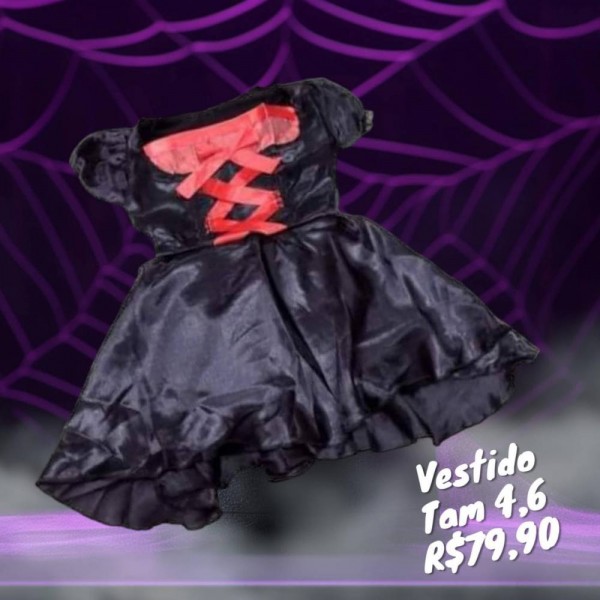 FANTASIA BRUXINHA  TAM 4