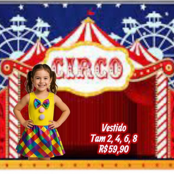 FANTASIA PALHACINHA TAM6