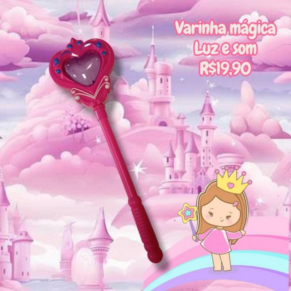 VARINHA MAGICA SOM E LUZ