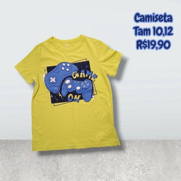 CAMISETA GAME TAM 10