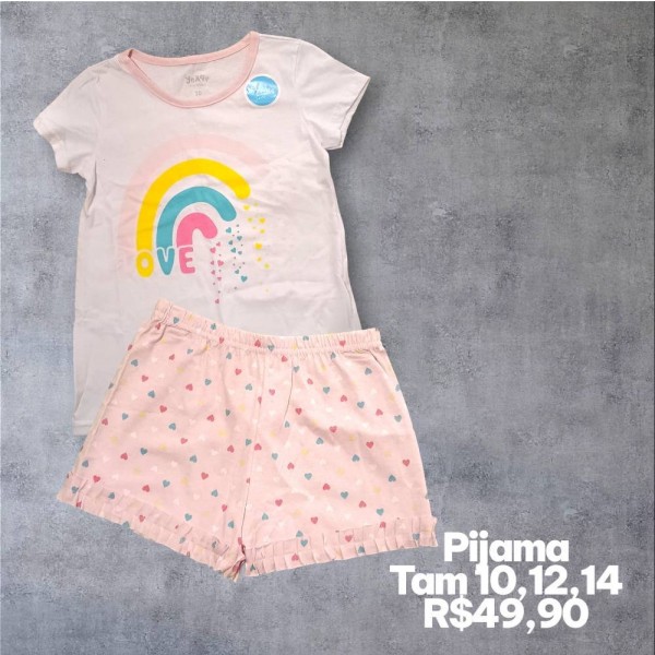 PIJAMA ARCO IRIS TAM 14