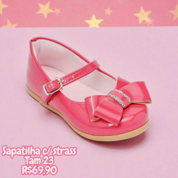 SAPATILHA ROSA TAM 23