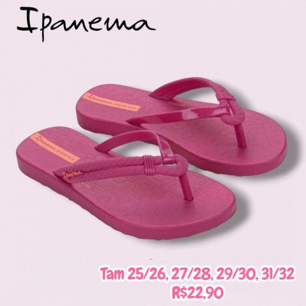 CHINELO ROSA TAM 27/8