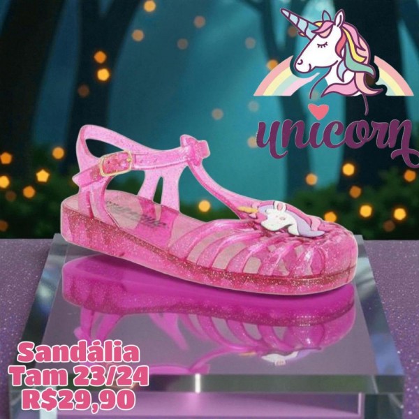SANDALIA UNICORNIO TAM 23/24