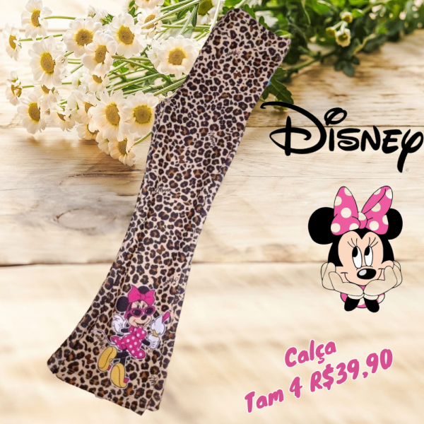 LEGGING TIGRADA MINNIE  TAM 4